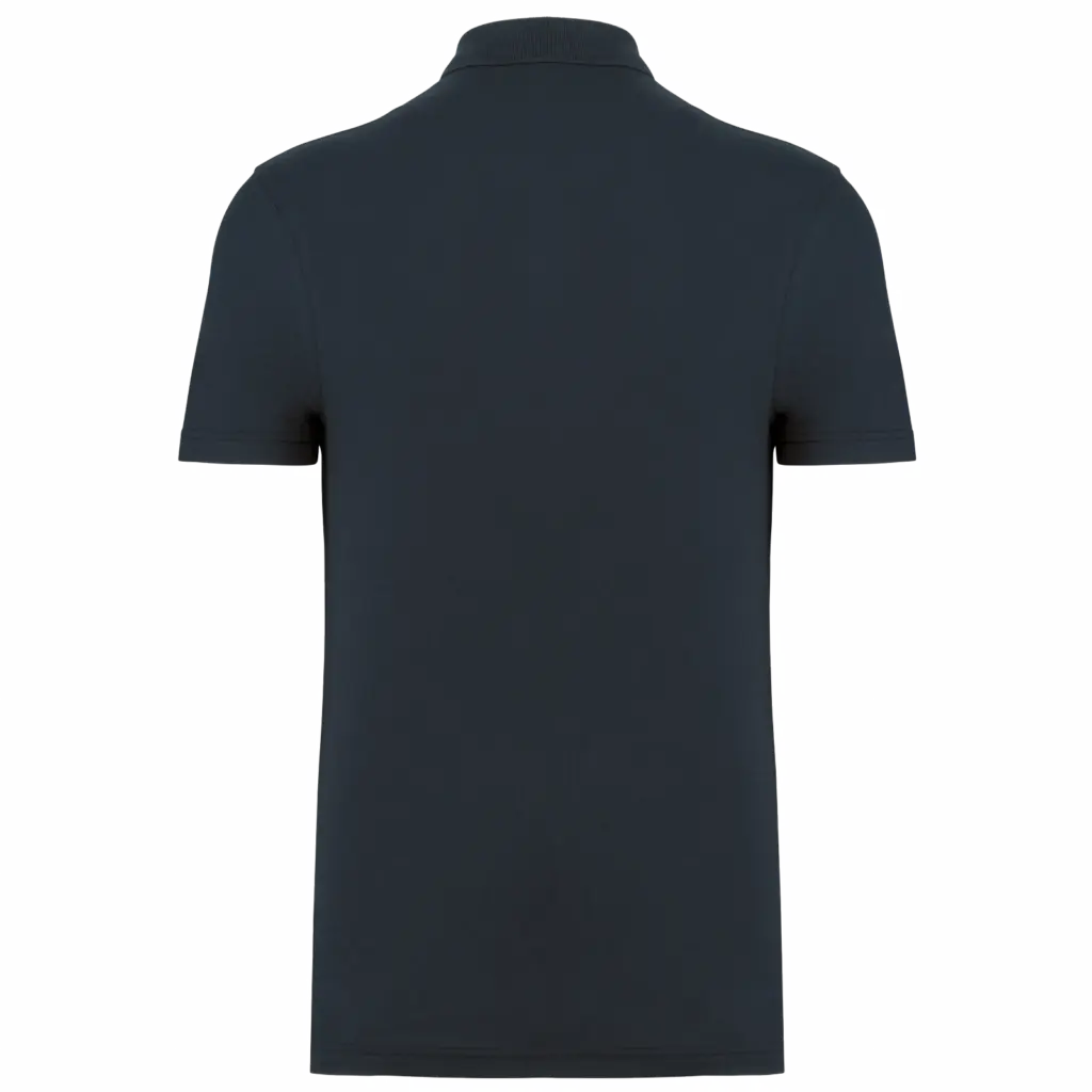 PS_K295-B_NAVY - Hidalgo-werbeartikel Unisex piqué polo, navy — productfoto 26