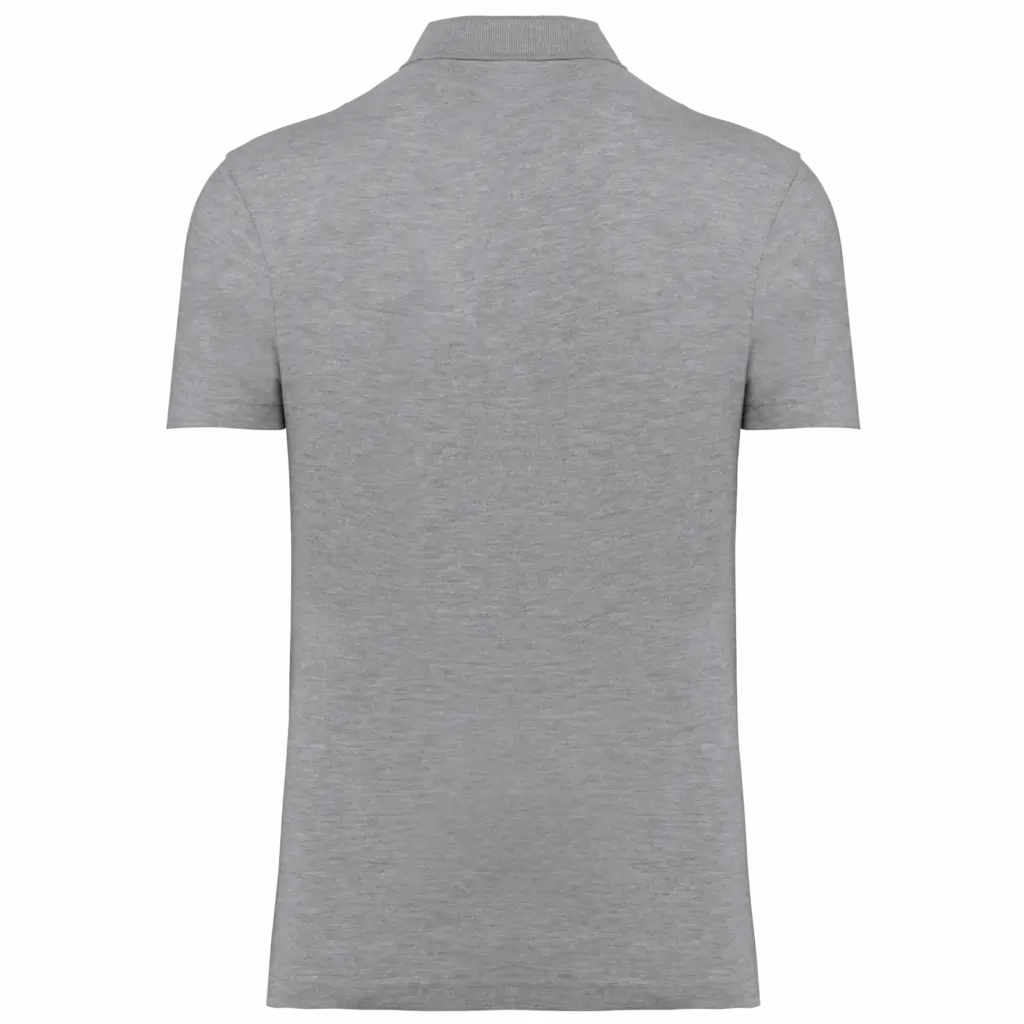 PS_K295-B_OXFORDGREY - Hidalgo-werbeartikel Unisex piqué polo, oxford grey — productfoto 29