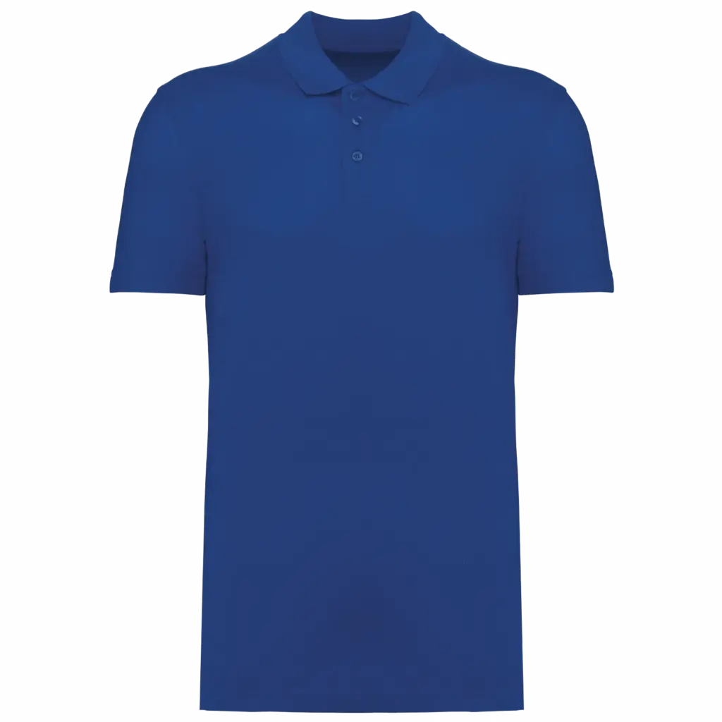 PS_K295_ROYALBLUE - Hidalgo-werbeartikel Unisex piqué polo, royal blue — productfoto 34