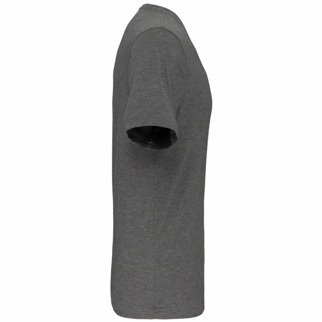 Heren-T-shirt Supima® V-hals korte mouwen, grey heather