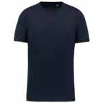 Heren-T-shirt Supima® V-hals korte mouwen, navy — productfoto 5