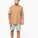 Oversized T-shirt korte mouwen uniseks — productfoto 3