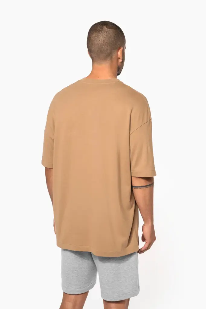 Oversized T-shirt korte mouwen uniseks — productfoto 4