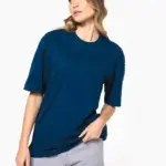Oversized T-shirt korte mouwen uniseks — productfoto 10