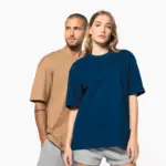 Oversized T-shirt korte mouwen uniseks — productfoto 13