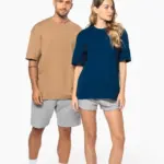 Oversized T-shirt korte mouwen uniseks — productfoto 14
