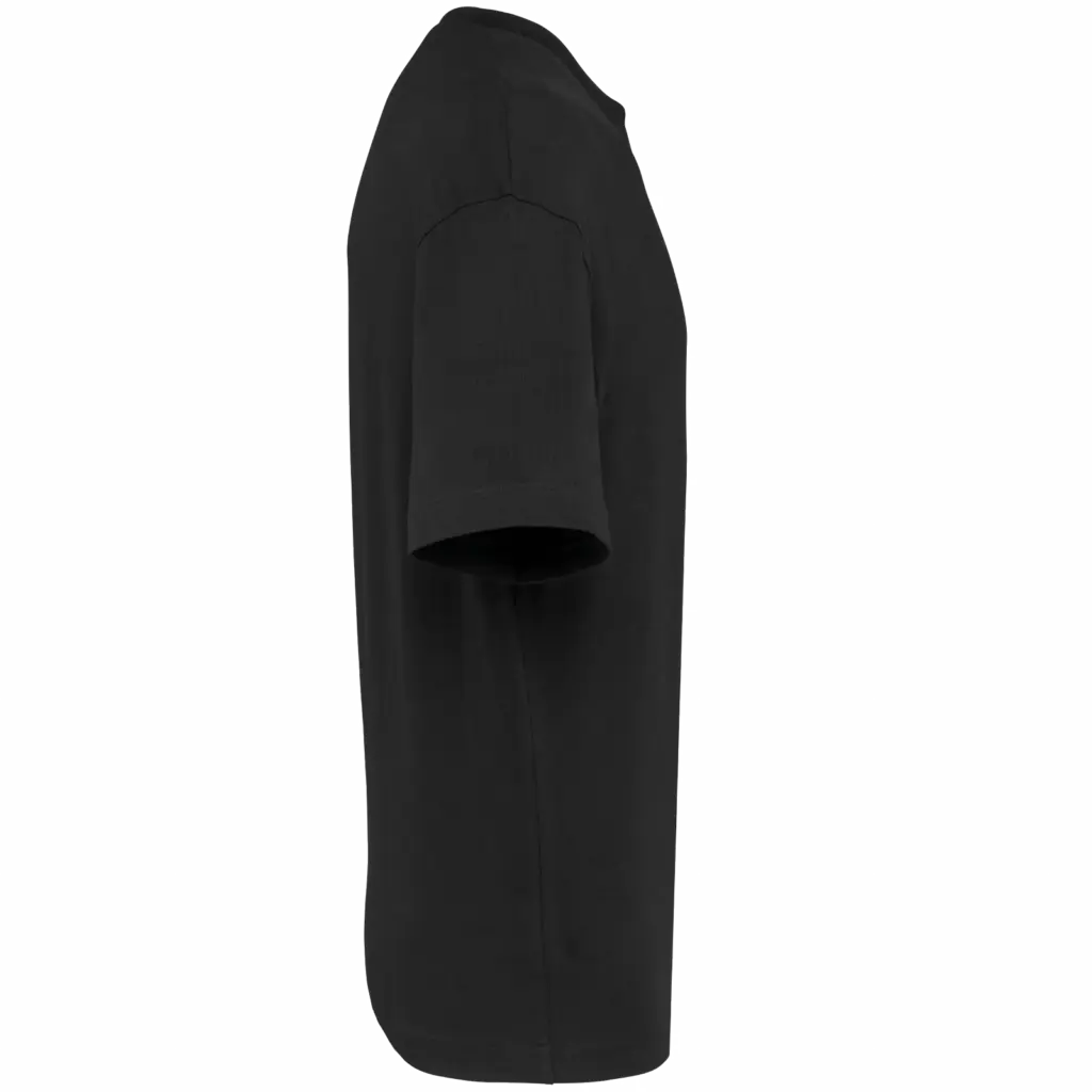 Oversized T-shirt korte mouwen uniseks, black — productfoto 18