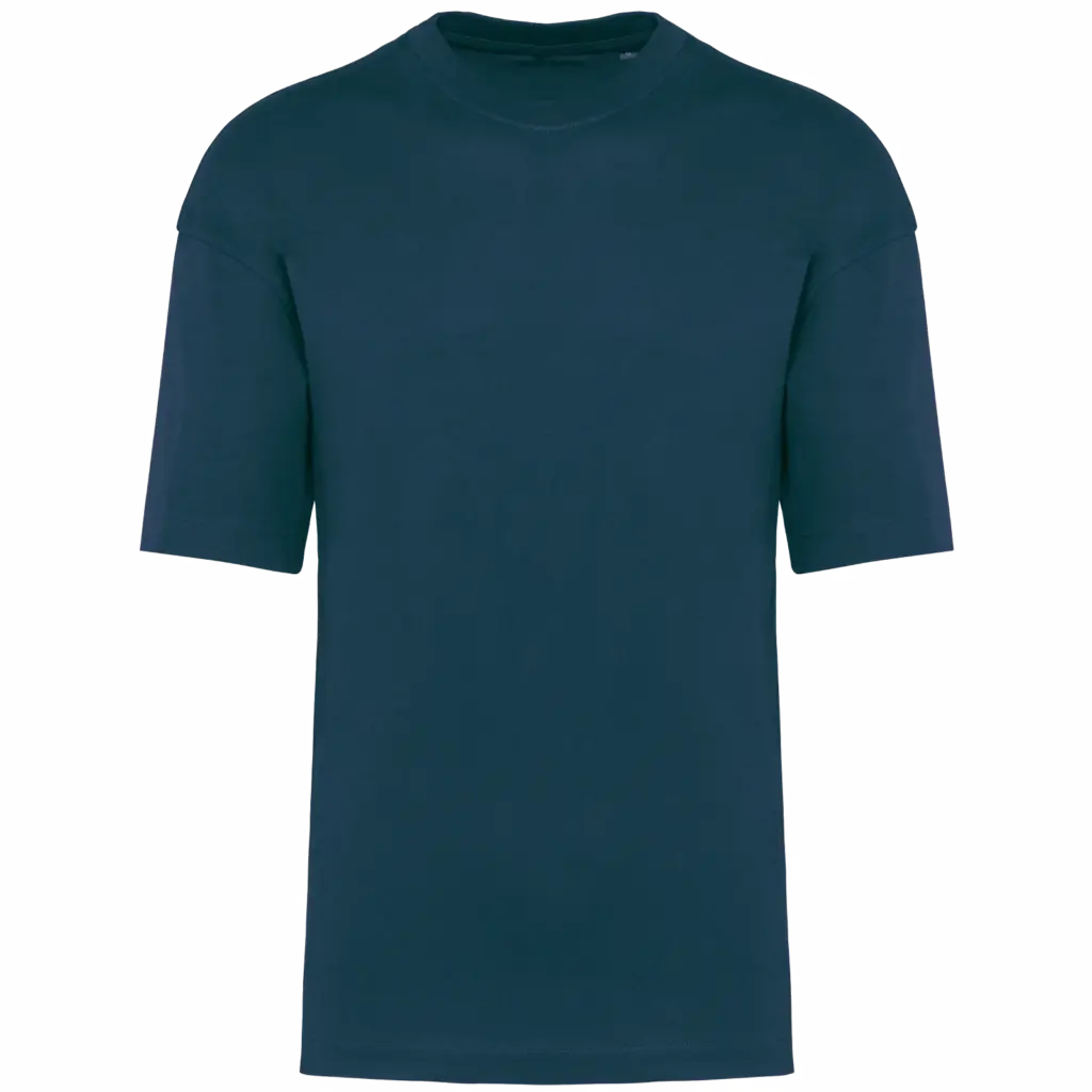 Oversized T-shirt korte mouwen uniseks, ink blue — productfoto 28