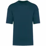 Oversized T-shirt korte mouwen uniseks, ink blue — productfoto 28