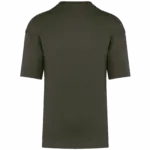 Oversized T-shirt korte mouwen uniseks, khaki — productfoto 32