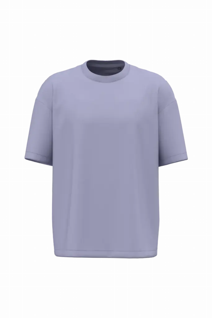 Oversized T-Shirt bedrucken K3008 Baumwolle Unisex XS-3XL — Produktfoto 48