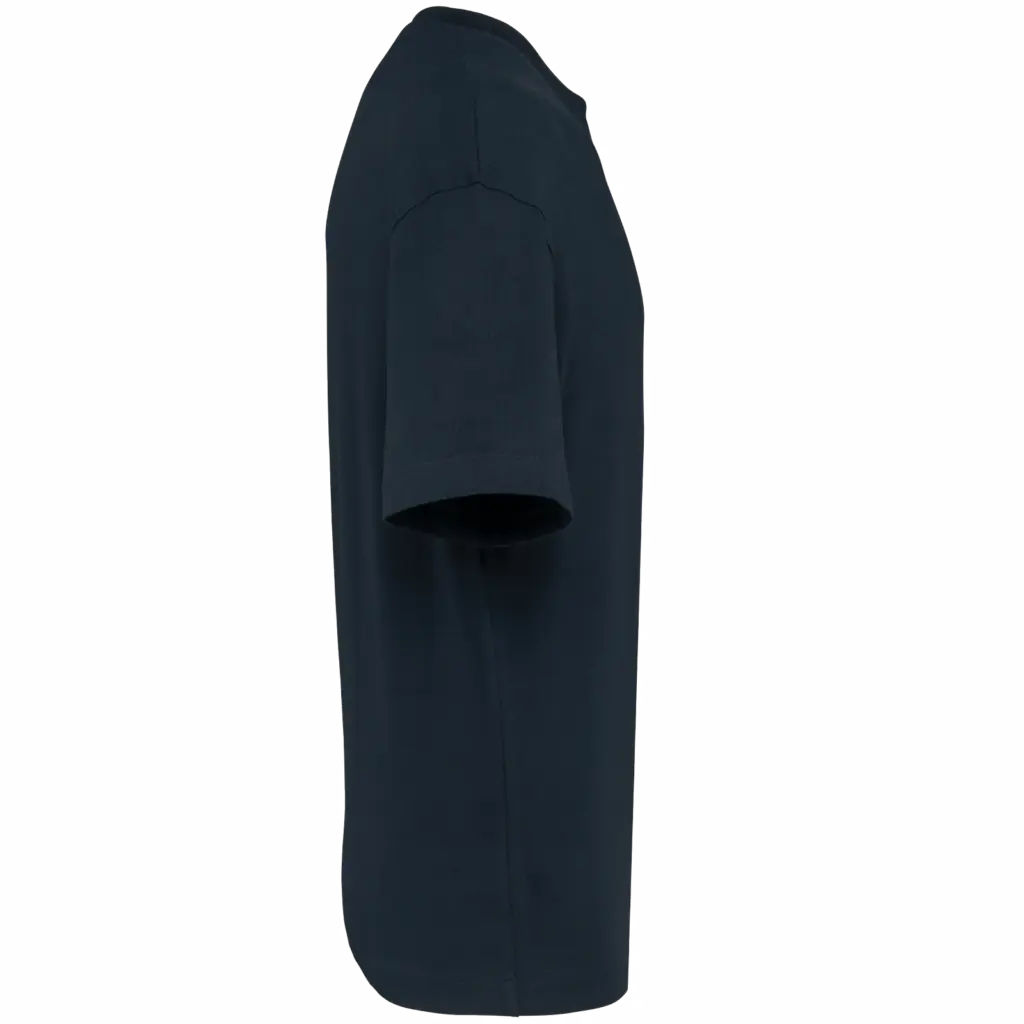 Oversized T-shirt korte mouwen uniseks, navy — productfoto 33