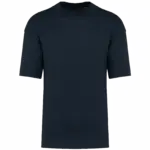 Oversized T-shirt korte mouwen uniseks, navy — productfoto 34