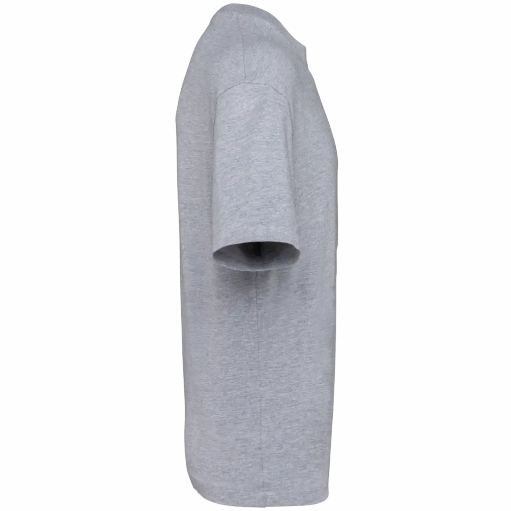 Oversized T-shirt korte mouwen uniseks, oxford grey — productfoto 36