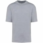 Oversized T-shirt korte mouwen uniseks, oxford grey — productfoto 37