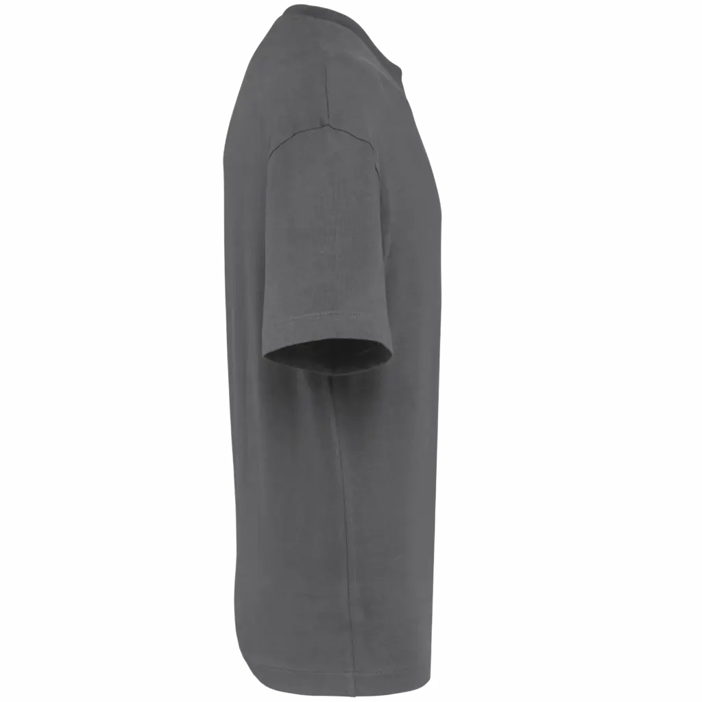 Oversized T-shirt korte mouwen uniseks, storm grey — productfoto 42