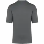 Oversized T-shirt korte mouwen uniseks, storm grey — productfoto 44