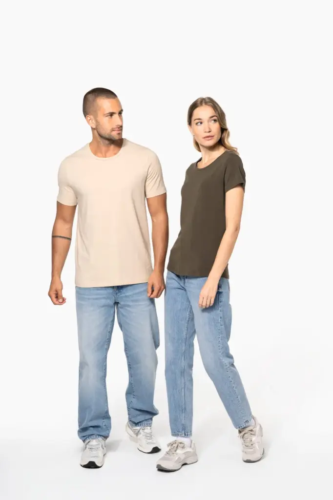 T-shirt ronde hals korte mouwen — productfoto 7