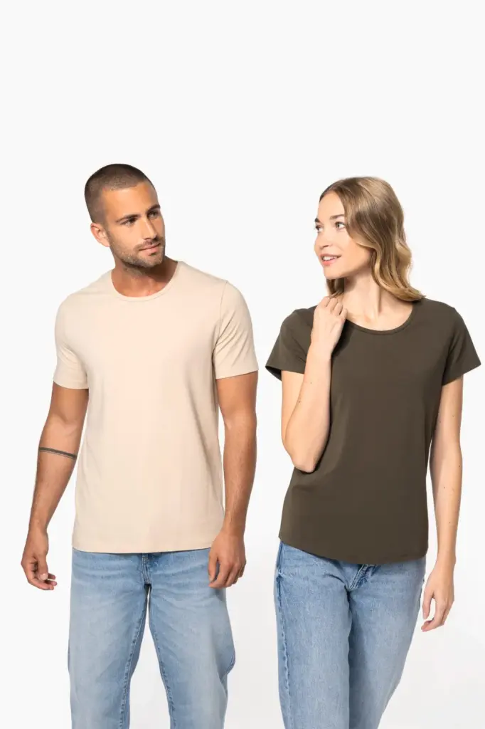 T-shirt ronde hals korte mouwen — productfoto 8
