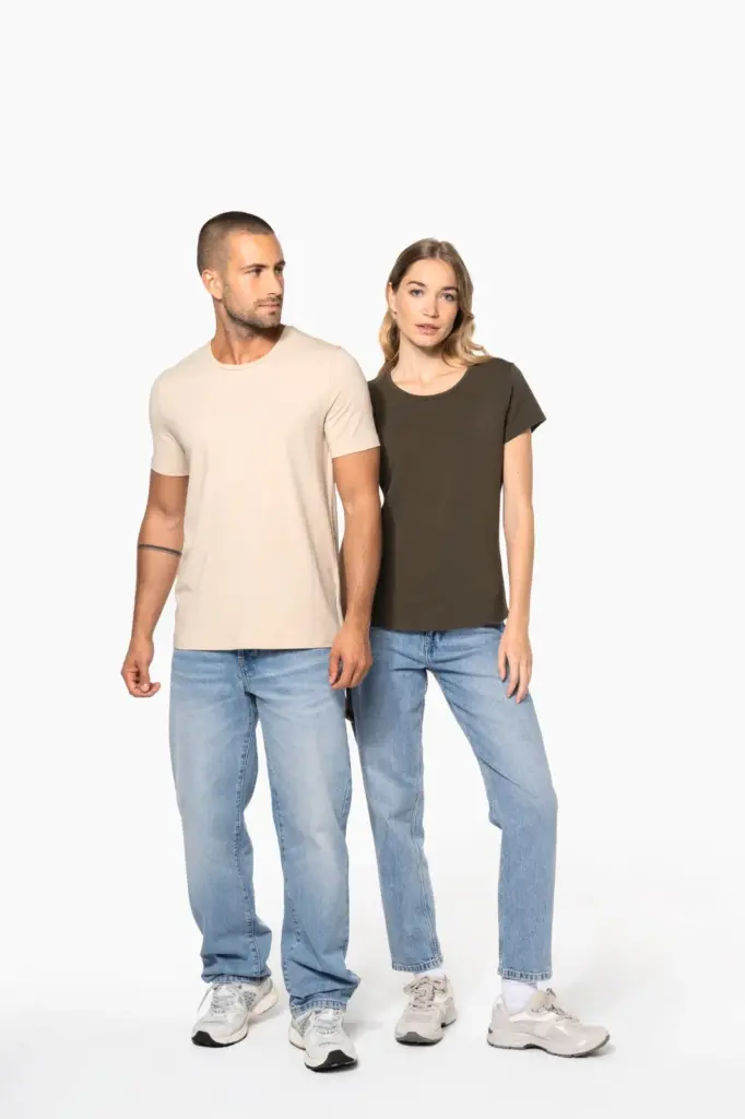 T-shirt ronde hals korte mouwen — productfoto 9
