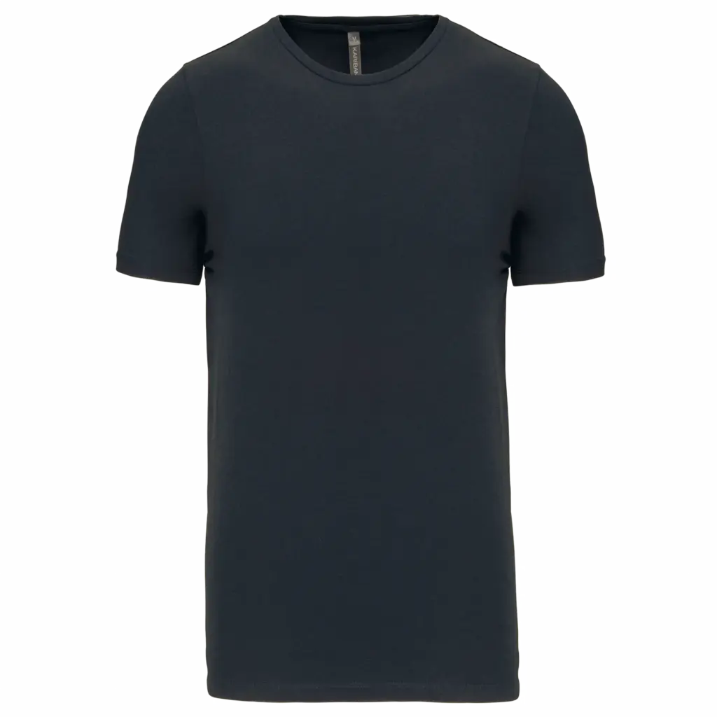 T-shirt ronde hals korte mouwen, navy — productfoto 23