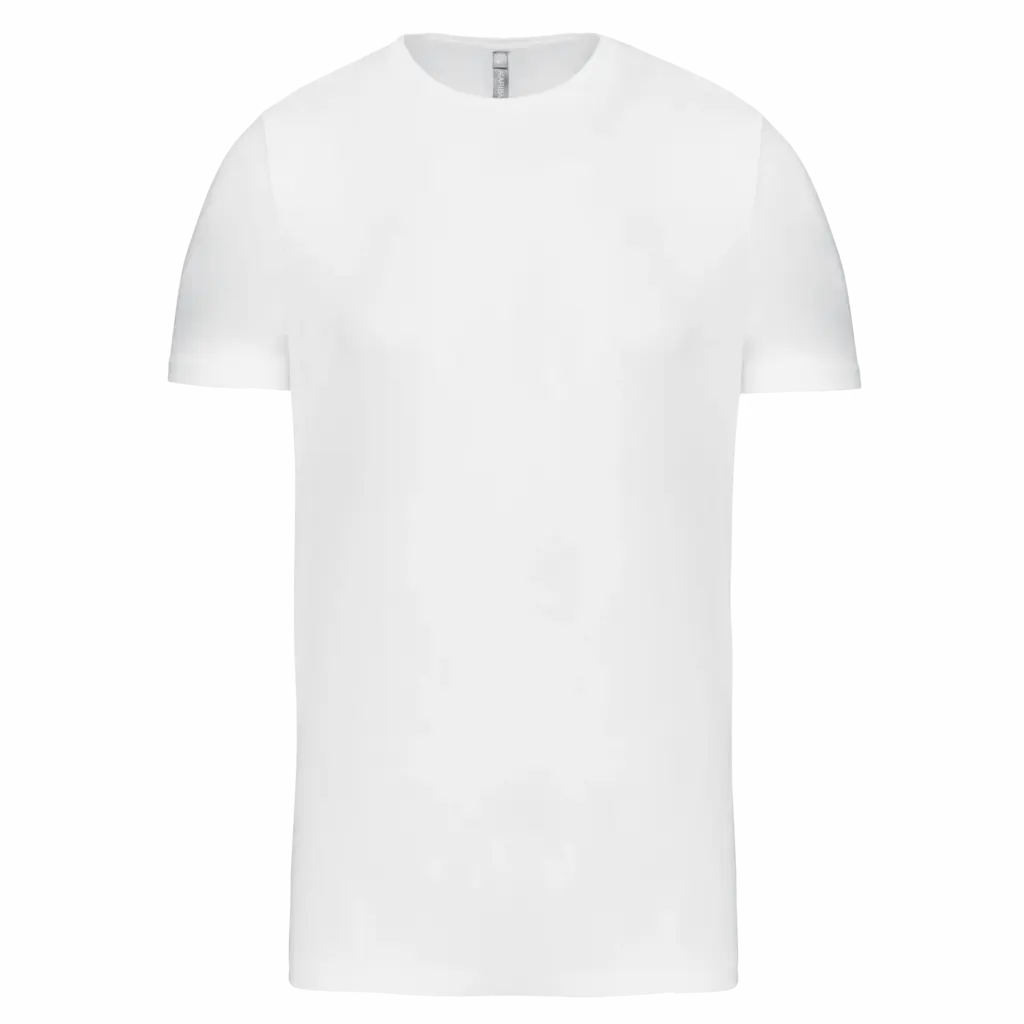 T-shirt ronde hals korte mouwen, white — productfoto 26