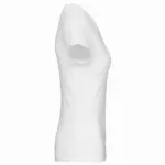Dames-T-shirt ronde hals korte mouwen, white — productfoto 19