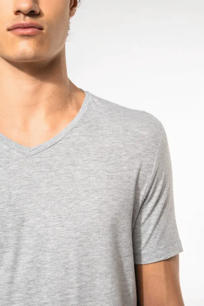 T-shirt korte mouwen V-hals — productfoto 3