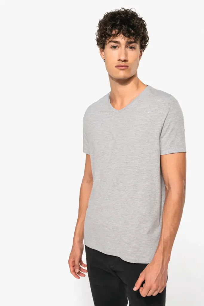 T-shirt korte mouwen V-hals — productfoto 5