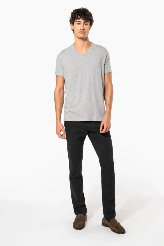 T-shirt korte mouwen V-hals — productfoto 6