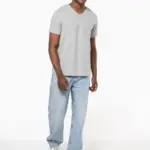T-shirt korte mouwen V-hals — productfoto 7