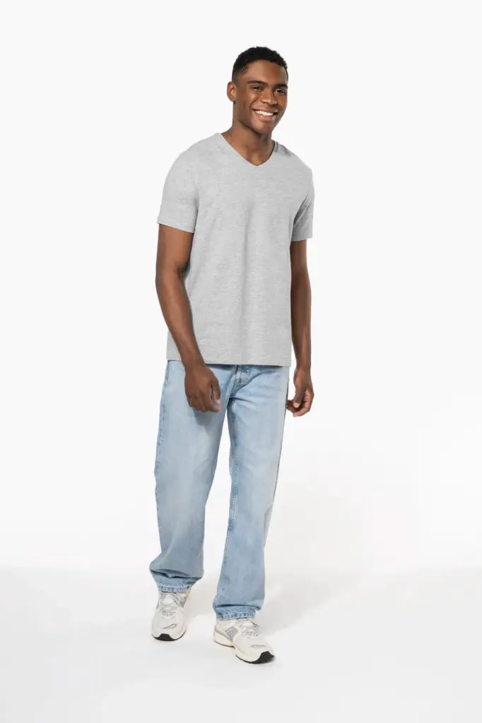 T-shirt korte mouwen V-hals — productfoto 7