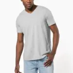T-shirt korte mouwen V-hals — productfoto 10