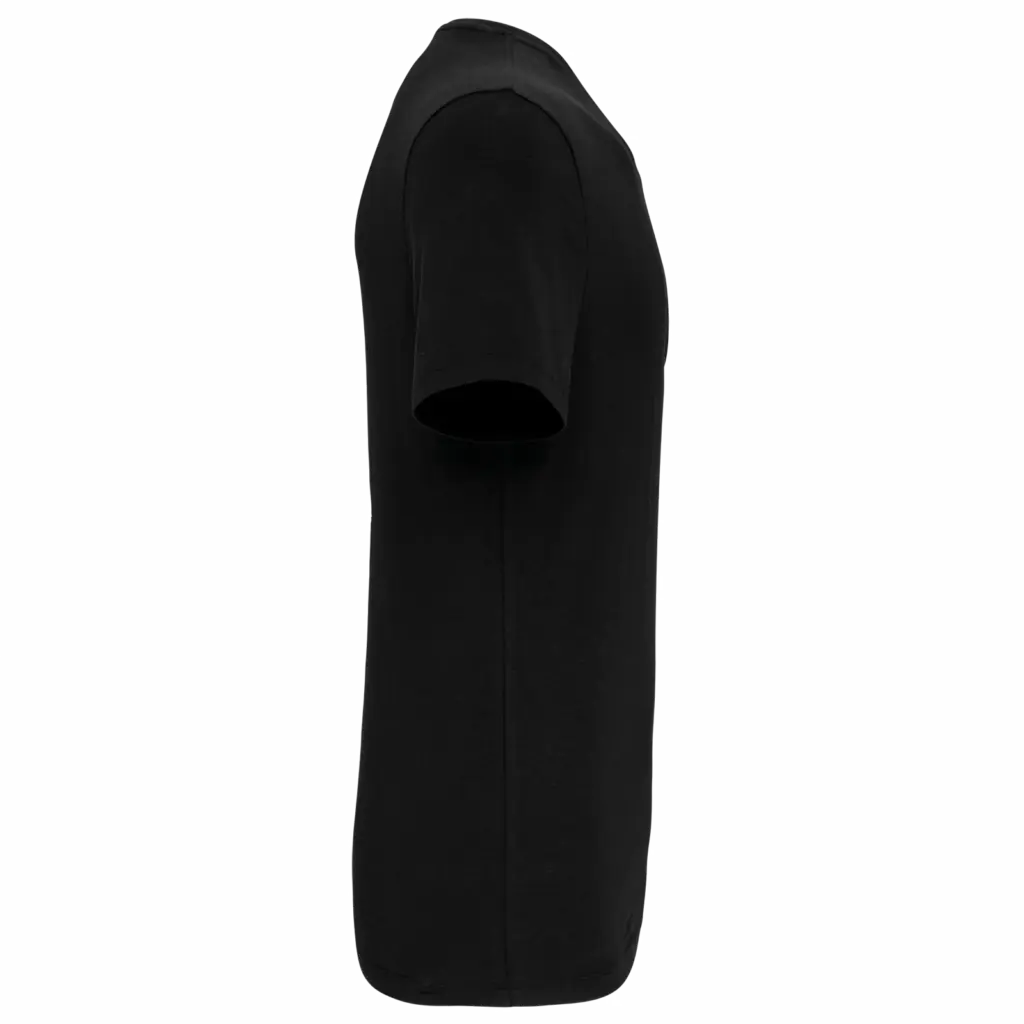 T-shirt korte mouwen V-hals, black — productfoto 15