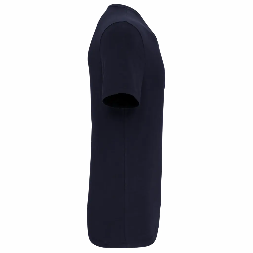 T-shirt korte mouwen V-hals, navy — productfoto 21