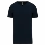 T-shirt korte mouwen V-hals, navy — productfoto 22