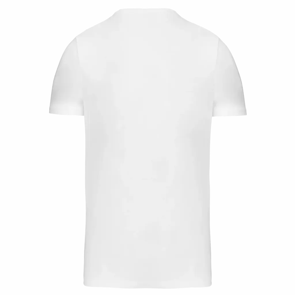 T-shirt korte mouwen V-hals, white — productfoto 26