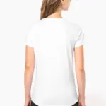 Dames-T-shirt V-hals korte mouwen — productfoto 2