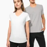 Dames-T-shirt V-hals korte mouwen — productfoto 6