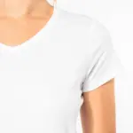 Dames-T-shirt V-hals korte mouwen — productfoto 13