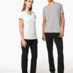 Dames-T-shirt V-hals korte mouwen — productfoto 14