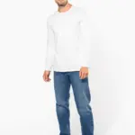 T-shirt ronde hals lange mouwen — productfoto 5