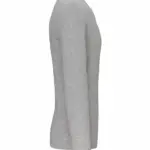 PS_K3016-S_LIGHTGREYHEATHER - Hidalgo T-shirt ronde hals lange mouwen, light grey heather — productfoto 12