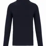PS_K3016-B_NAVY - Hidalgo T-shirt ronde hals lange mouwen, navy — productfoto 17