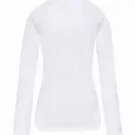 PS_K3017-B_WHITE - Hidalgo Dames-T-shirt ronde hals lange mouwen, white — productfoto 17