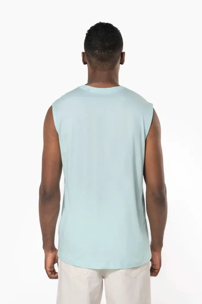 Mouwloos heren T-shirt Bio 150 IC — productfoto 2