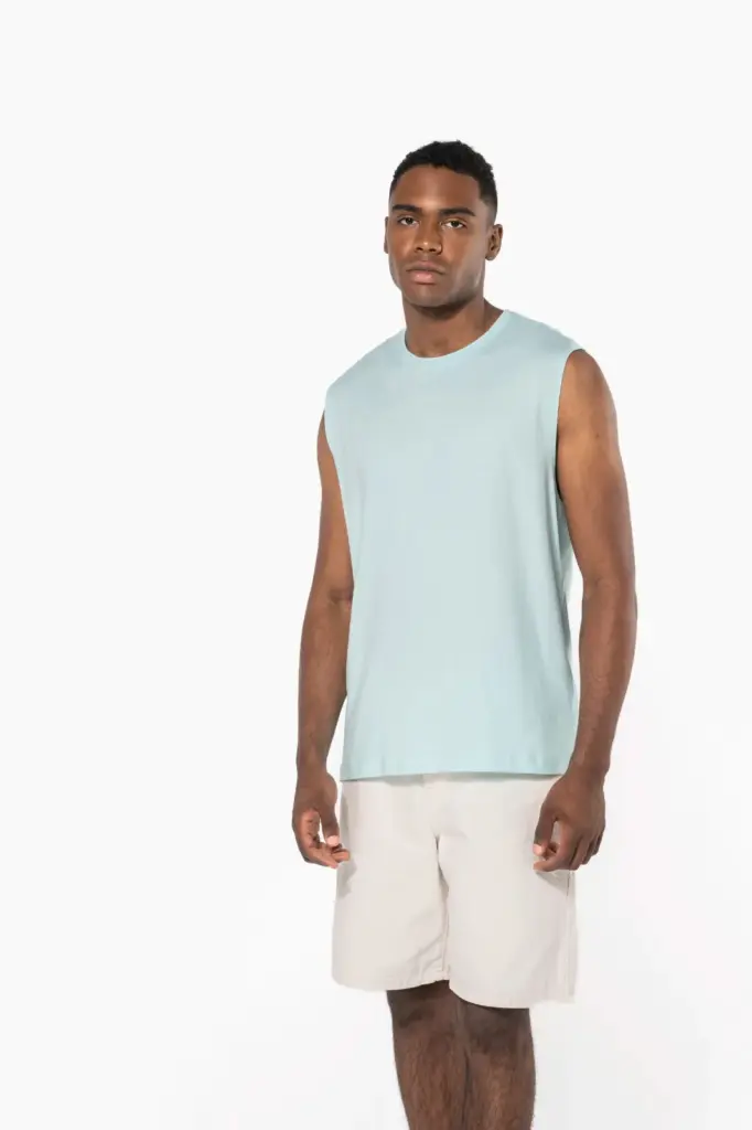 Mouwloos heren T-shirt Bio 150 IC — productfoto 5
