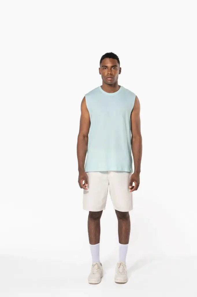 Mouwloos heren T-shirt Bio 150 IC — productfoto 6