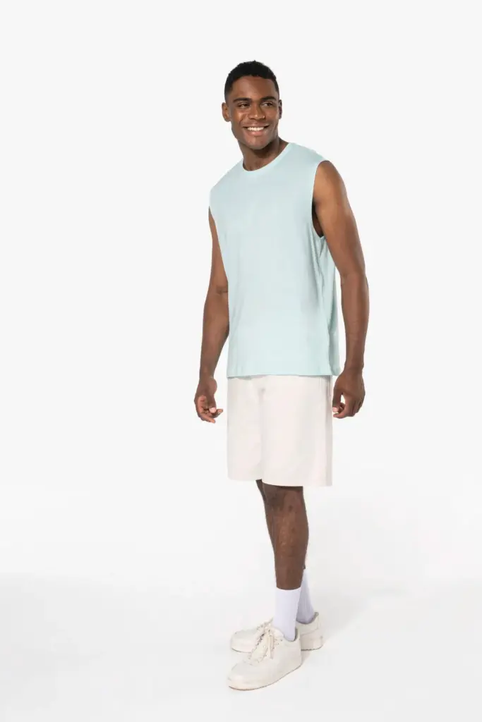 Mouwloos heren T-shirt Bio 150 IC — productfoto 7