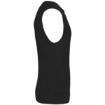 Mouwloos heren T-shirt Bio 150 IC, black — productfoto 8